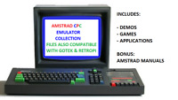 Amstrad CPC Emulator & Collection for Windows PC, RetroPi and Gotek Drives 